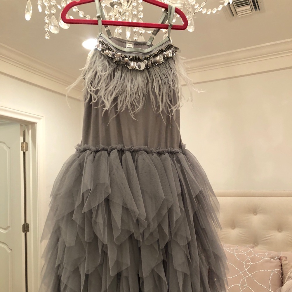 Boutique style long girls dress